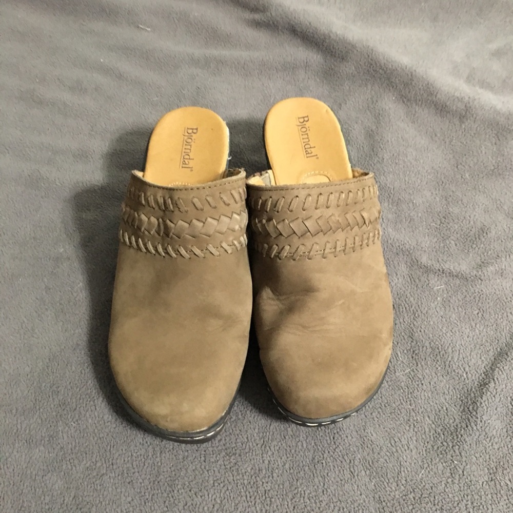 Mules.  Shoes